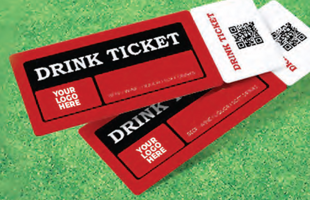 Become a beverage ticket sponsor!